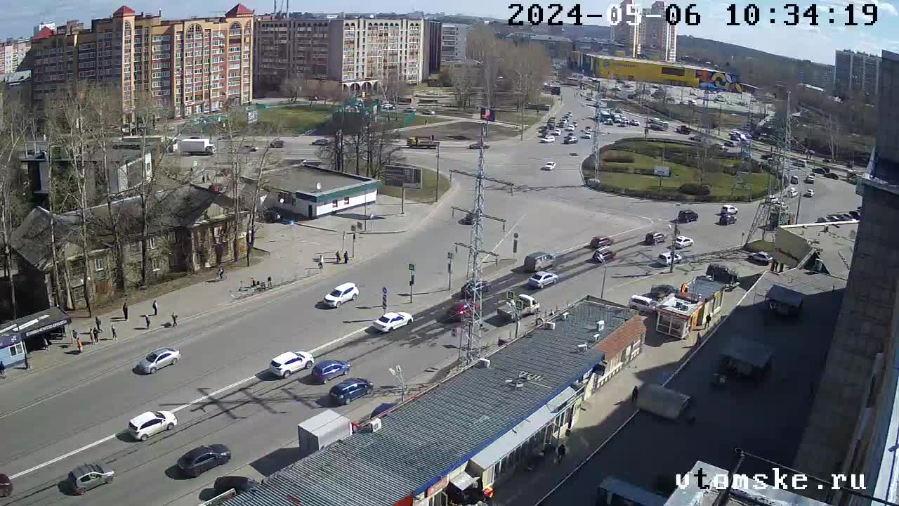 Still Mechanically audience Webcam Tomsk city center, Tomsk, Russia - Online Live Cam